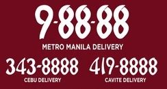chowking delivery hotline